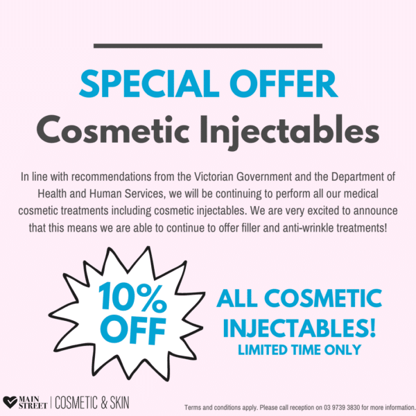 Cosmetic injectables main street cosmetics and skin