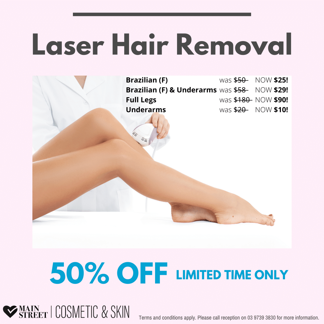laser hair removal main street cosmetic and skin